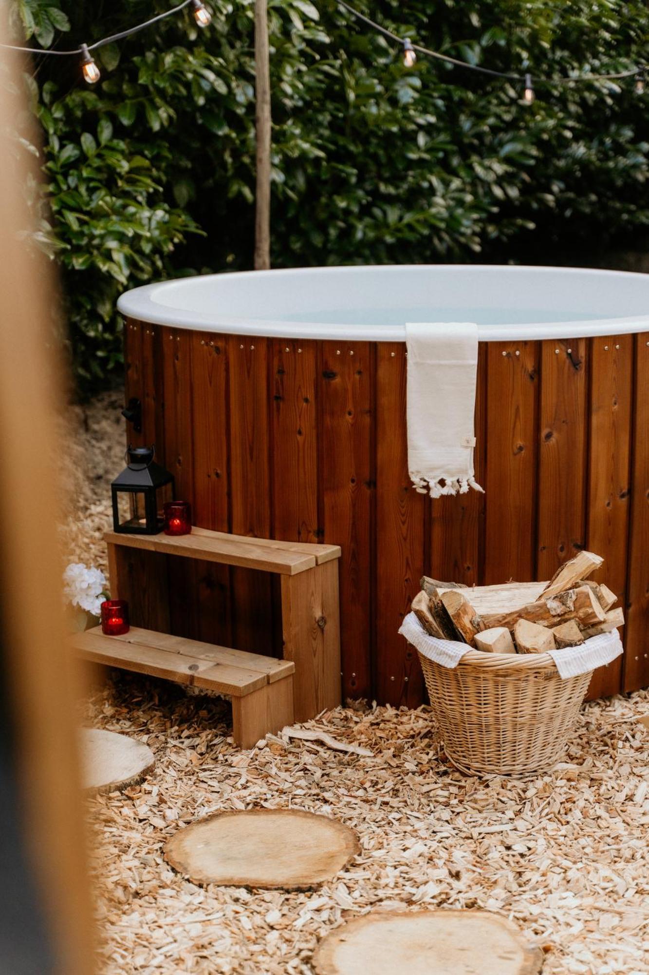Romantisch Wellness Boshuisje Met Sauna & Hottub Meijel Extérieur photo